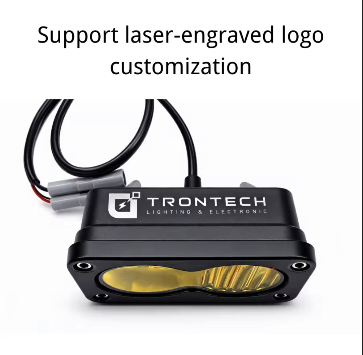 Universal Battery Powered Baja Light LED Headlight and Horn Combo Kit